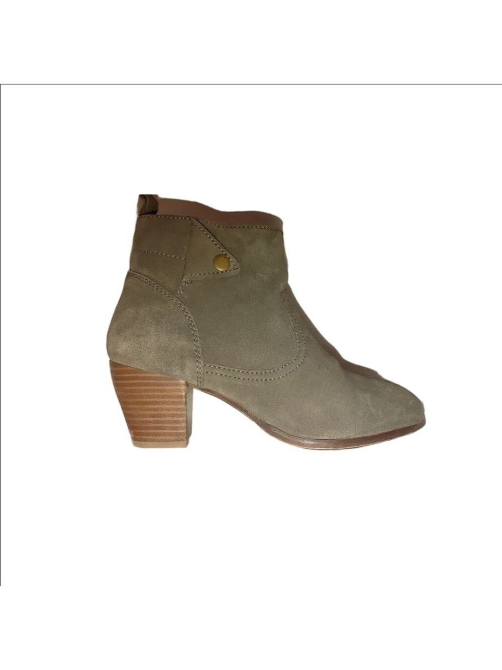 Diba Sophia Suede Booties Size 8.5